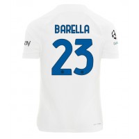 Camisa de Futebol Inter Milan Nicolo Barella #23 Equipamento Secundário 2023-24 Manga Curta